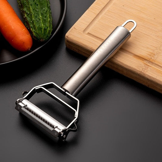 Stainless Steel Double-Head Vegetable Peeler for the Kitchen