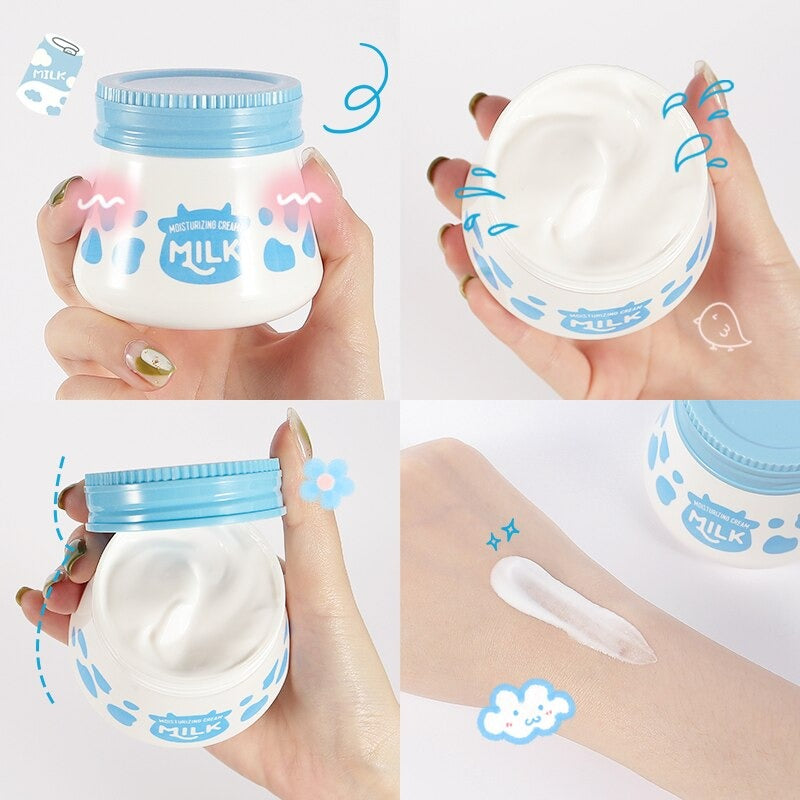 Milk Face Cream Whitening Moisturizing