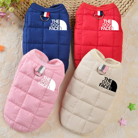 Pink Pet Dogs Clothes Winter Cotton Dogs