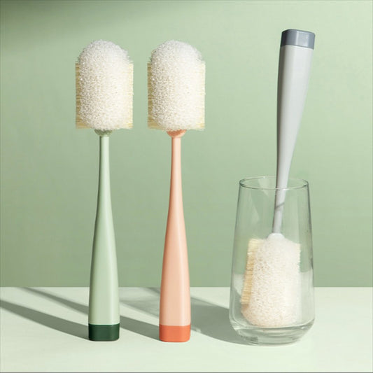 Removable Sponge Washing Brush Long Straight