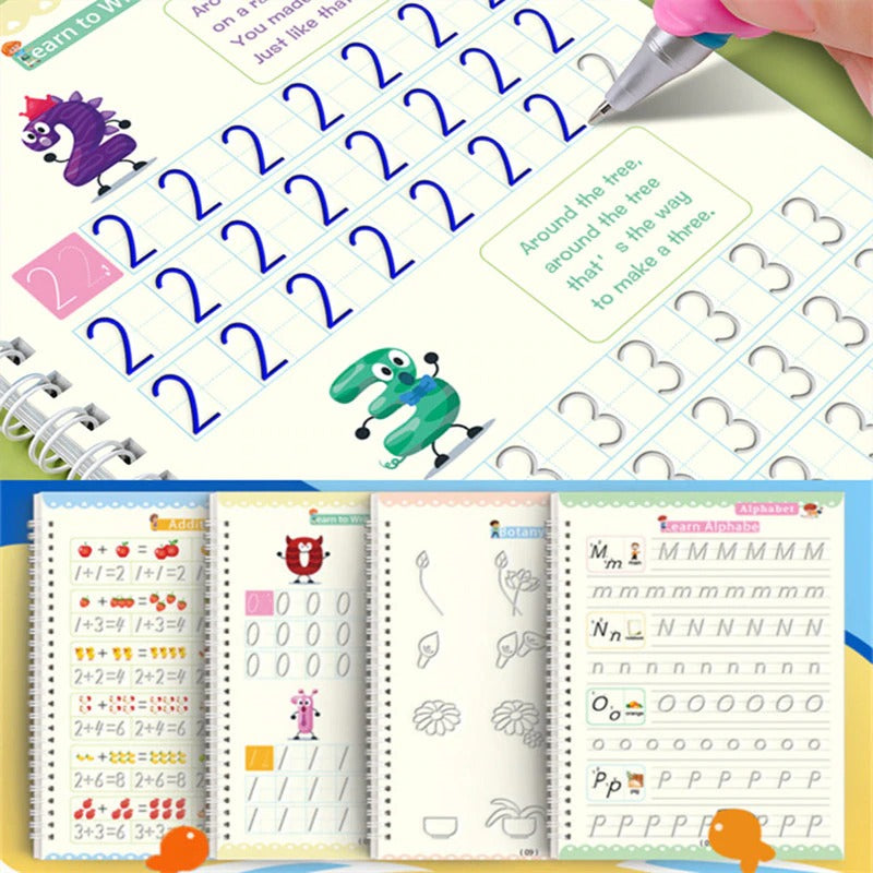 Reusable Magic Copybook Drawing