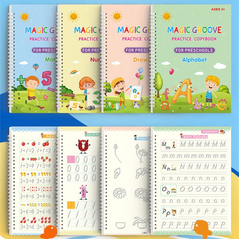 Reusable Magic Copybook Drawing