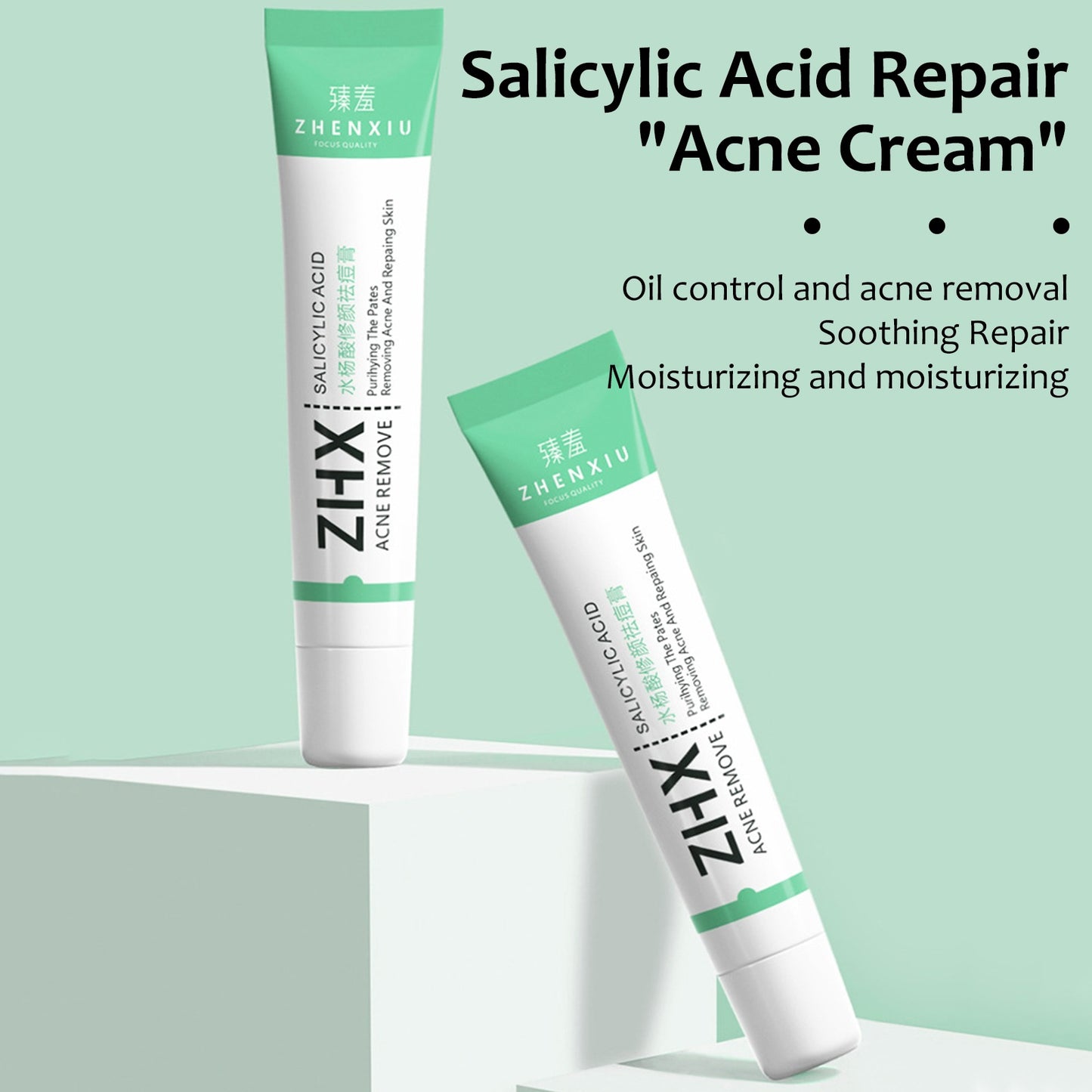 Salicylic Acid Pores Shrink Cream Moisturizing Acne Improve Acnes Blackheads