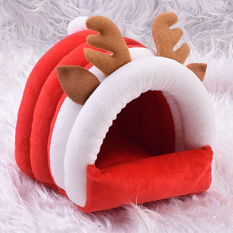 Small Animal Bed Winter Warm Hamster Nest Cartoon